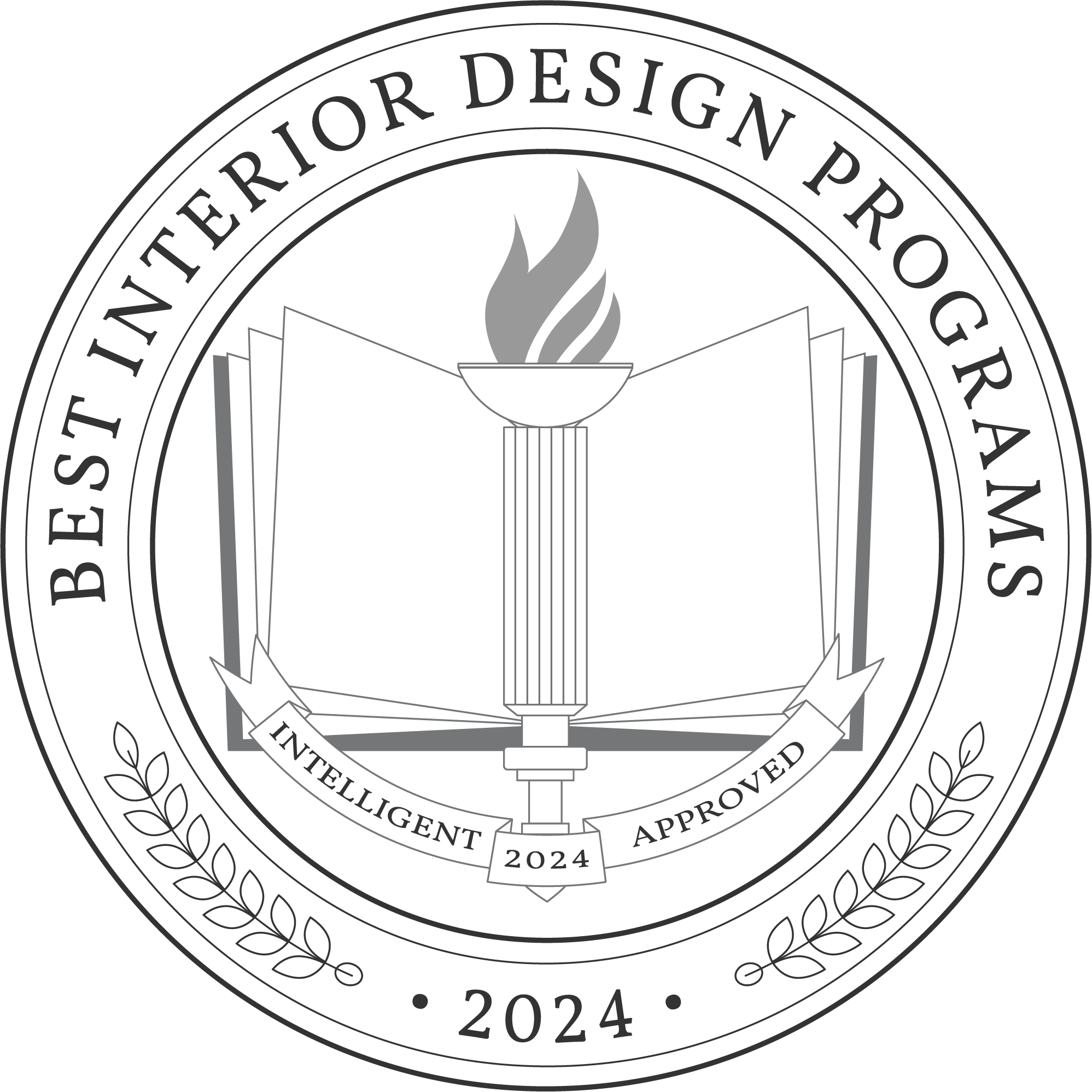 Best Interior Design Programs Badge 2024 