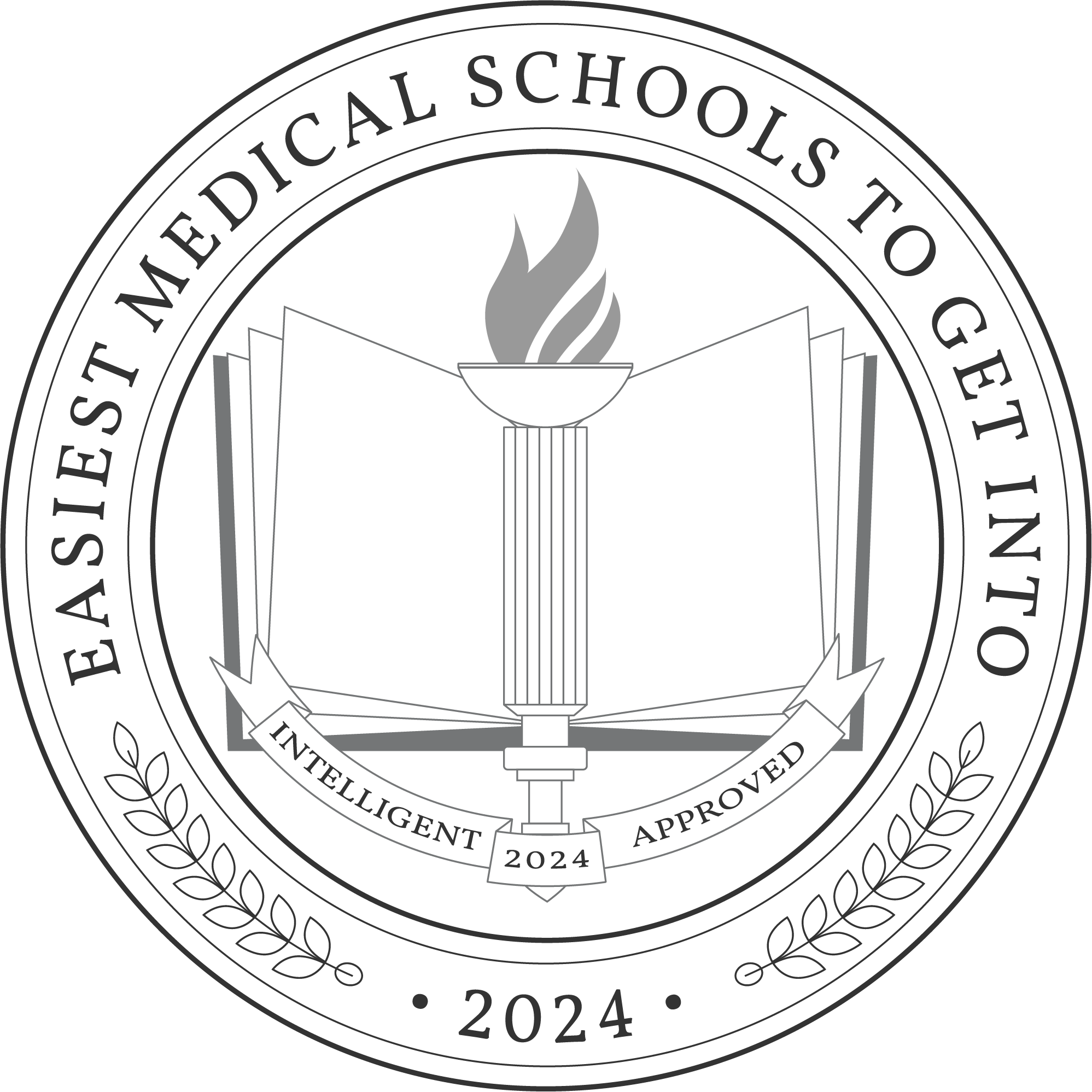 Easiest Medical Schools to Get Into in 2024 Badge