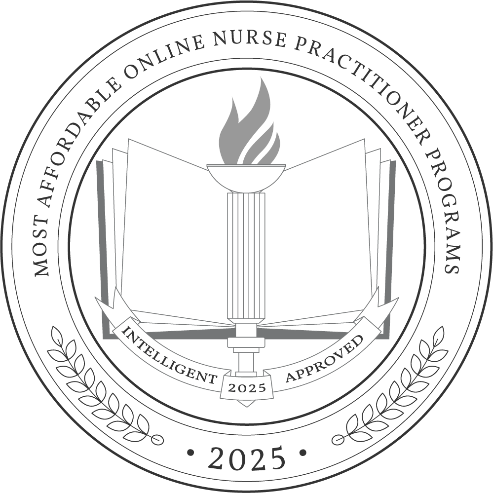 Most Affordable Online Nurse Practitioner Programs Badge