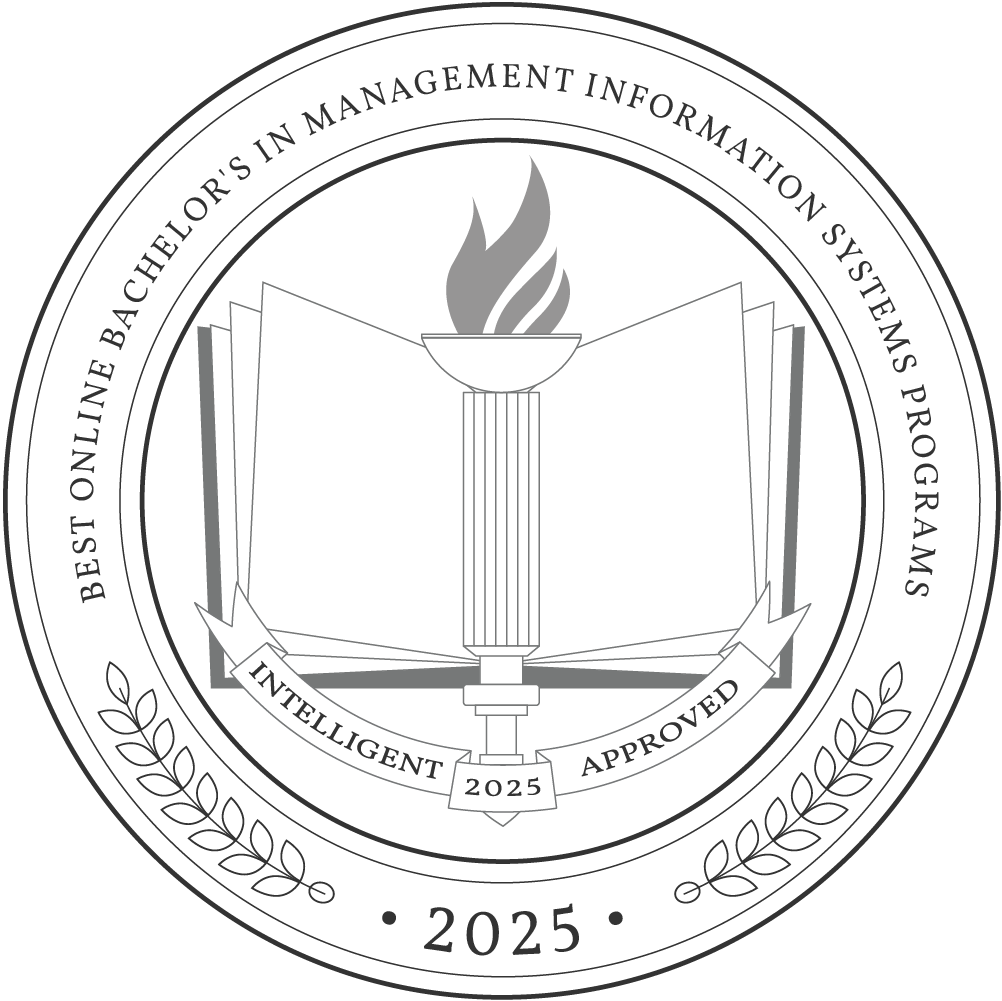 Best Online Bachelor's in Management Information Systems Programs badge