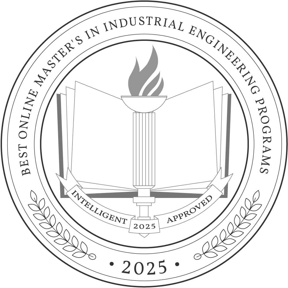 Best Online Master's in Industrial Engineering Programs badge