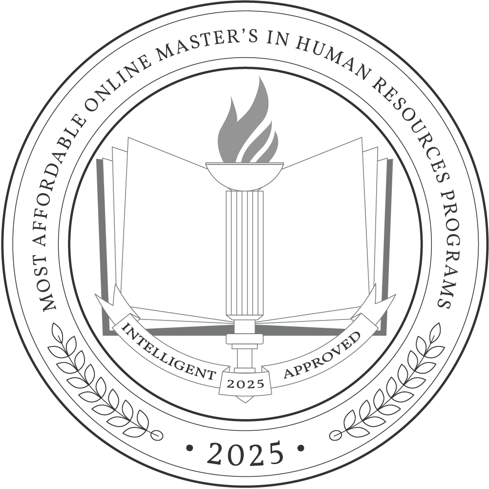 Most Affordable Online Master’s in Human Resources Programs badge